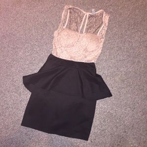BEAUTIFUL PEPLUM DRESS